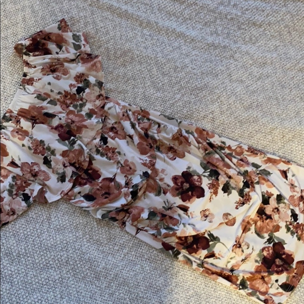 Maternity floral dress